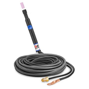 CK9PV-25-2 125 Amp TIG Torch with Valve, Gas-Cooled, 25' Cables
