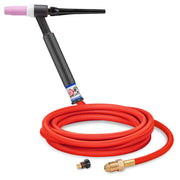 CK Worldwide CKC1512HSF 150 Amp Gas-Cooled TIG Torch with 12.5' Superflex Cable