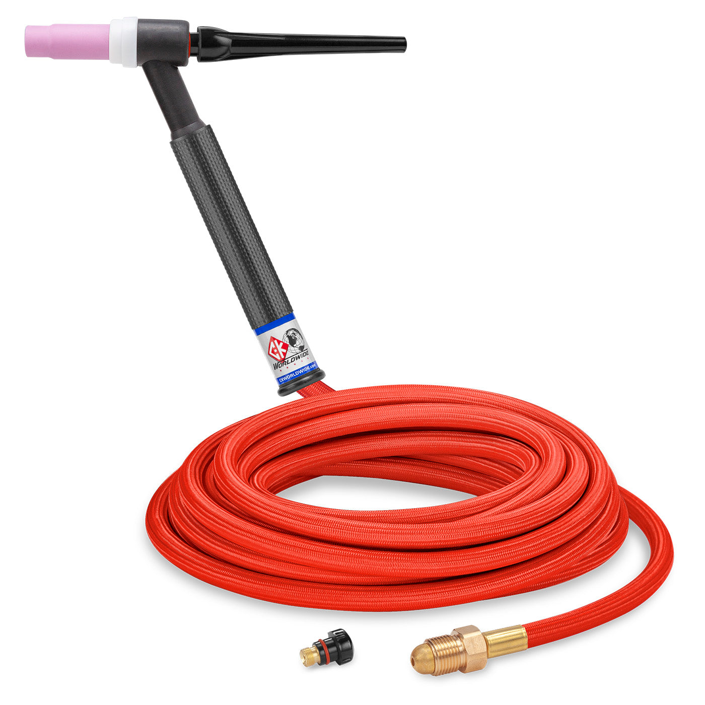 CK Worldwide CKC1525HSF 150 Amp Rigid Head TIG Torch, Gas-Cooled, 25' Superflex Cable