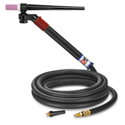 CK Worldwide FL1312V Flex-Loc TIG Torch - 130 Amp Gas-Cooled 12.5' with Valve