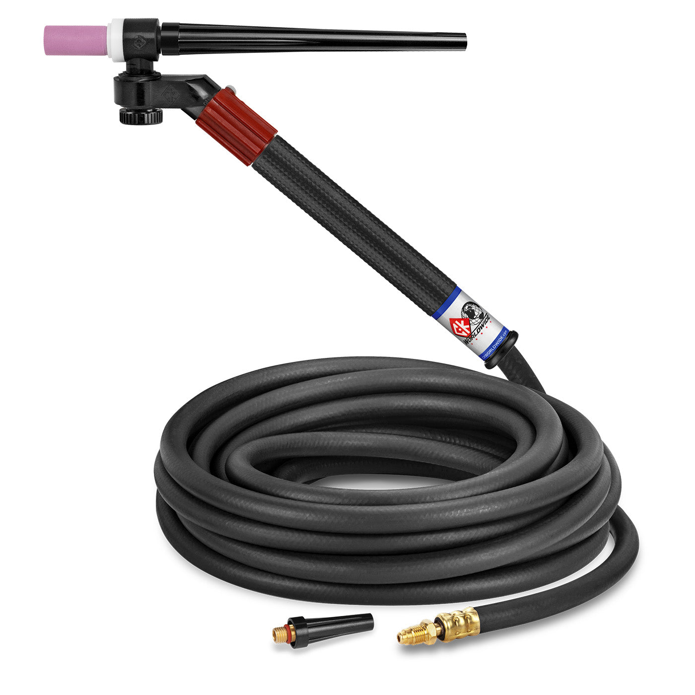CK Worldwide FL1325V - 130 Amp Flex-Loc TIG Torch, Gas-Cooled, 25' Cable