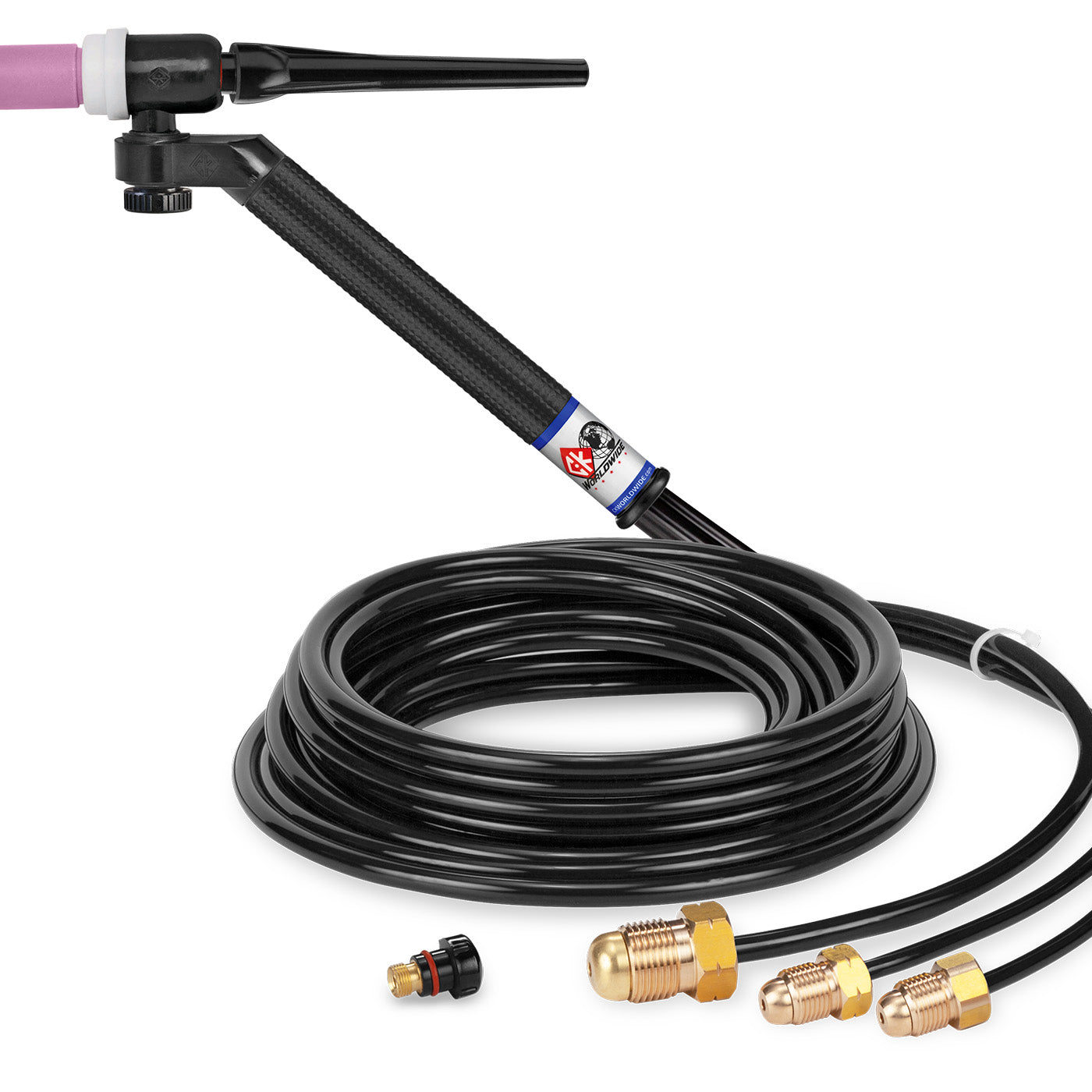 CK Worldwide FL2512 Flex-Loc TIG Torch - 250 Amp Water-Cooled 12.5