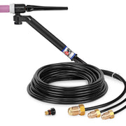 CK Worldwide FL2512 Flex-Loc TIG Torch - 250 Amp Water-Cooled 12.5
