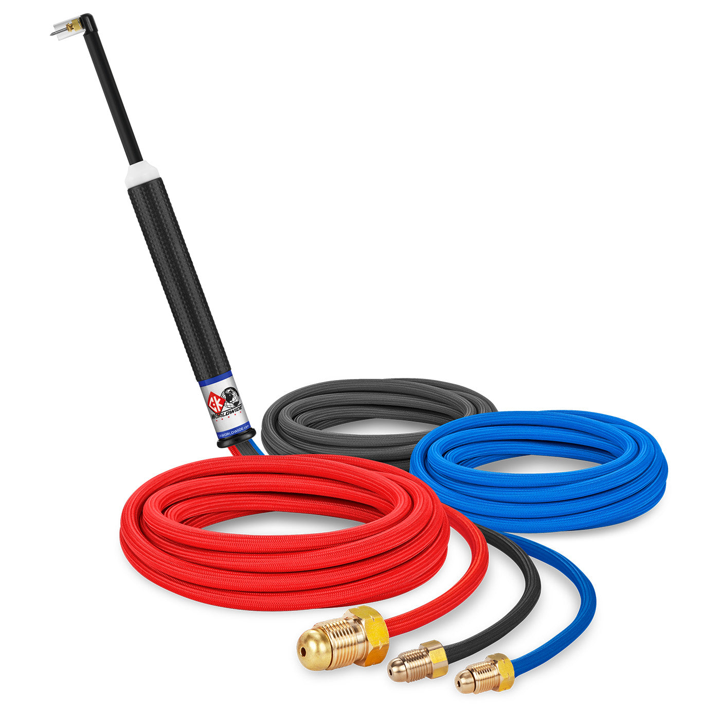 CK Worldwide MR1412SF 140 Amp Micro TIG Torch, Water-Cooled, 12.5' Superflex Cable