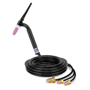 CK Worldwide TL18-25 FX 350 Amp Flex Head TIG Torch, Water-Cooled, 25' Trim-Line