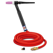 CK Worldwide TL2112HSF RG - 200 Amp Rigid Head TIG Torch, Gas-Cooled, 12.5' Super-Flex Cables, Trim Line