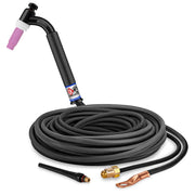 CK Worldwide TL2125NSF FX - 200 Amp Flex Head TIG Torch, Gas-Cooled, 12.5' Super-Flex Cable