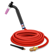 CK Worldwide TL26-25-RSF FX - 200 Amp Flex Head TIG Torch, Gas-Cooled, 25' Superflex Cable, Trim-Line