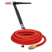 CK Worldwide TL26-25-RSF RG 200 Amp Rigid TIG Torch, Gas-Cooled, 25' Superflex Cable