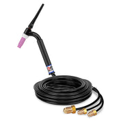CK Worldwide TL325 FX 350A Flex Head TIG Torch, Water-Cooled, 25' Trim-Line