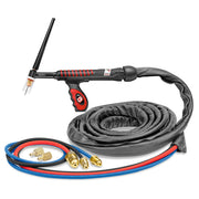 CK Worldwide US2312SF 230 Amp Water-Cooled TIG Torch with Rigid Head, 12.5' Super-Flex Cables