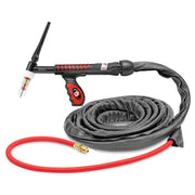 CK Worldwide USTL2112SF TIG Torch - 200 Amp Gas-Cooled Rigid Head, 12.5' Super-Flex Cable, Trim-Line