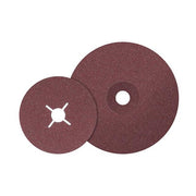 Walter 15C704 Coolcut Sanding Disc 7" diameter, 40 grit maroon fiber-backed disc pair, abrasive sanding disc