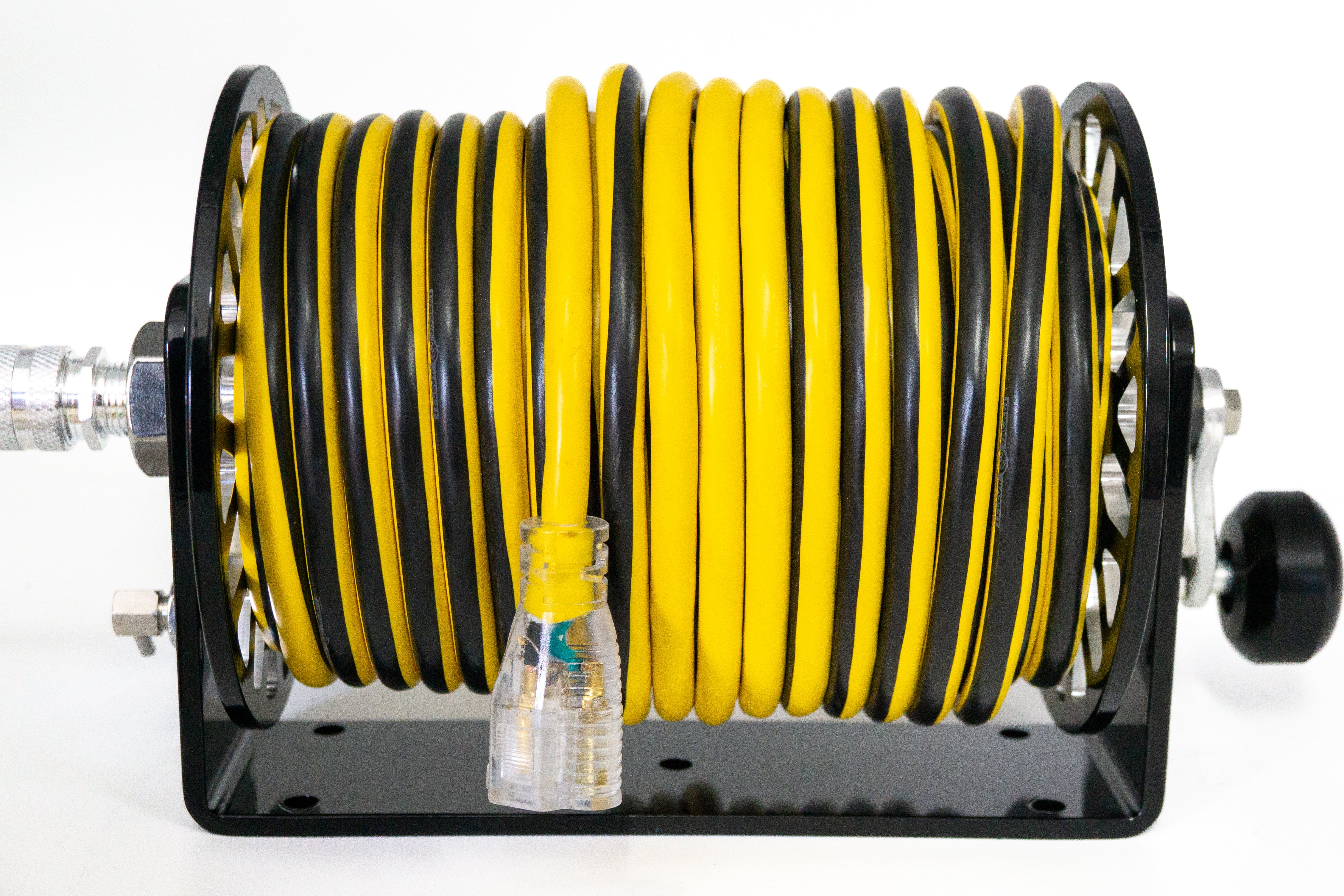 BadAssReels Mini FF19 Black Extension Cord Reel