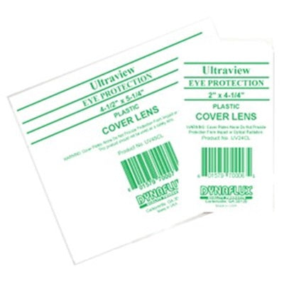 UV24CR Ultraview Eye Protection Plastic Cover Lens 2" x 4-1/4"