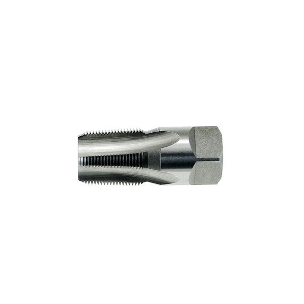 Drillco 290E116 1/4"-18 taper pipe NPT tap single piece steel hand tool, pipe threading tap