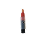 EASYkleen EKP106 Plus Craftsman weld cleaning brush with red cap, wide carbon bristle head and threaded stud