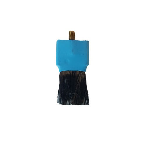 EASYkleen EKP108 Plus Master weld cleaning brush with blue cap, wide flat carbon bristle head and stud
