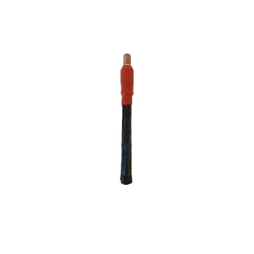 EASYkleen EKP141 Plus TIP-C weld cleaning brush with red cap, narrow elongated carbon bristles and stud