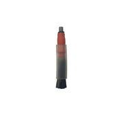EasyKleen EKEFM6SFB M6 solution-fed soft tip brush, red collar, transparent solution reservoir, 5-pack weld cleaning brush