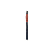 EasyKleen M6 solution-fed TIP-style brush, red grip collar, stainless threaded fitting, 3-pack weld cleaning brush