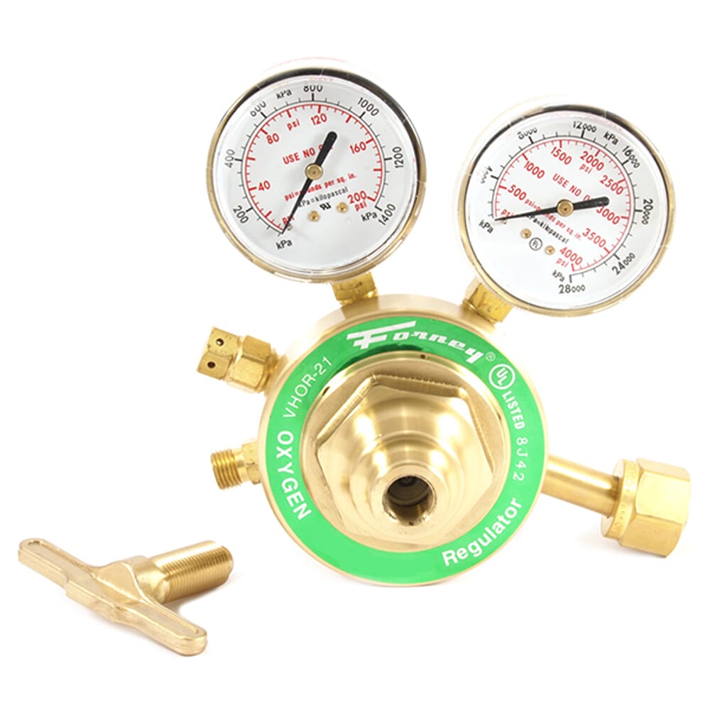 Quick Connect Reg to Hose Oxygen/Fuelgas Set with Check Valve