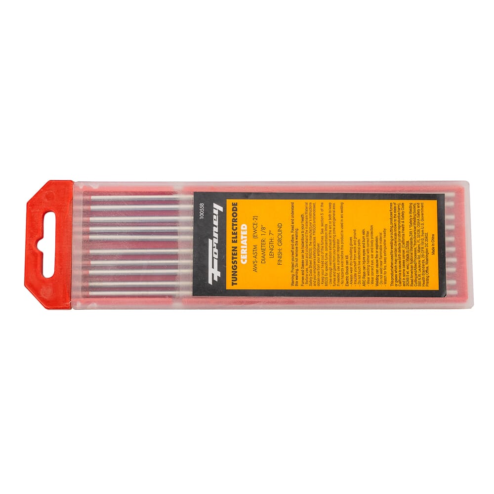 EWCe-2 Ceriated Tungsten 1/8In X 7In (10 Pk)