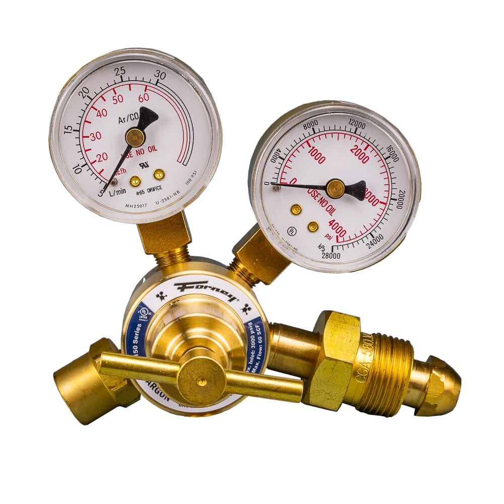 Flow Gauge Regulator With Hose