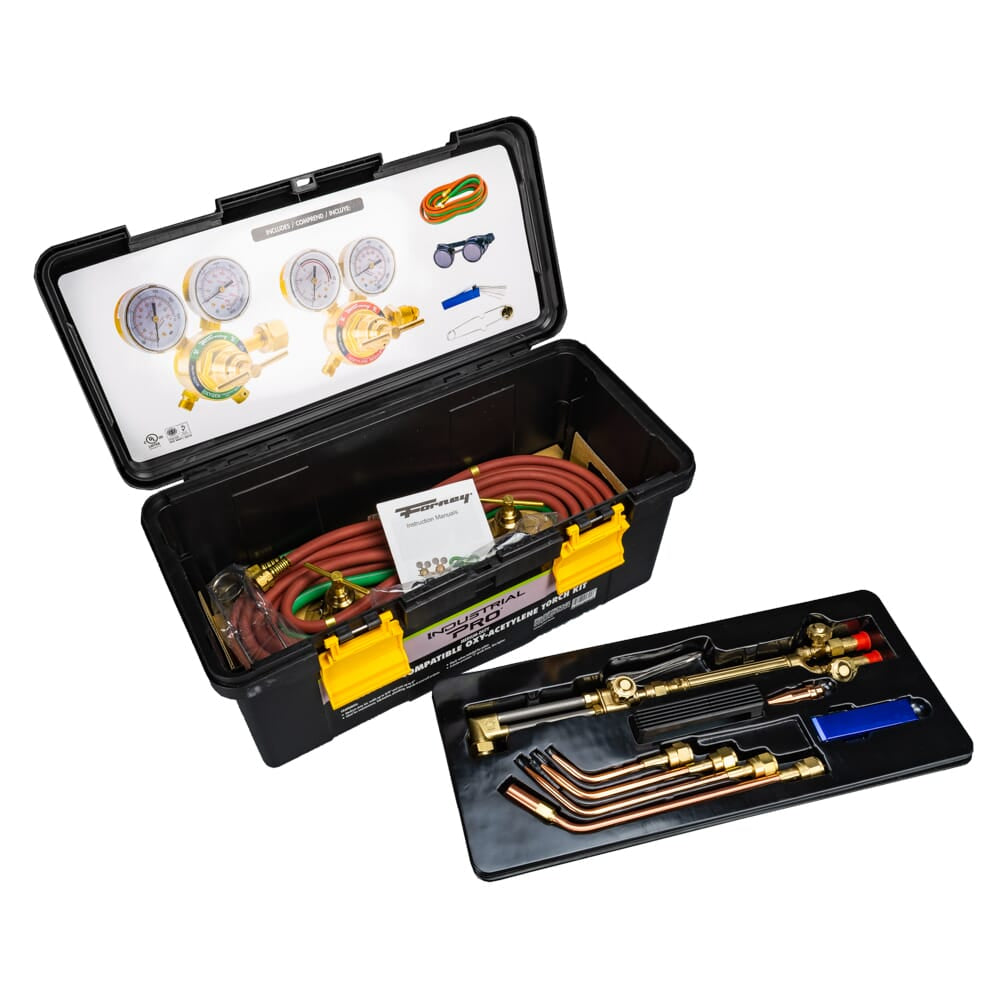 IP Medium Duty Deluxe Cutting, Welding, and Heating Torch Kit Outfit