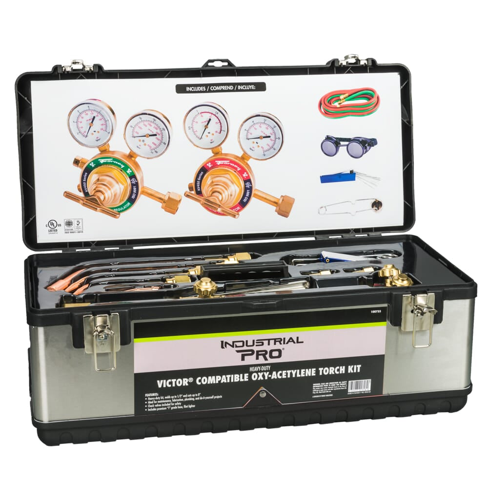 Heavy Duty Deluxe Cutting, Welding, and Heating Kit Outfit