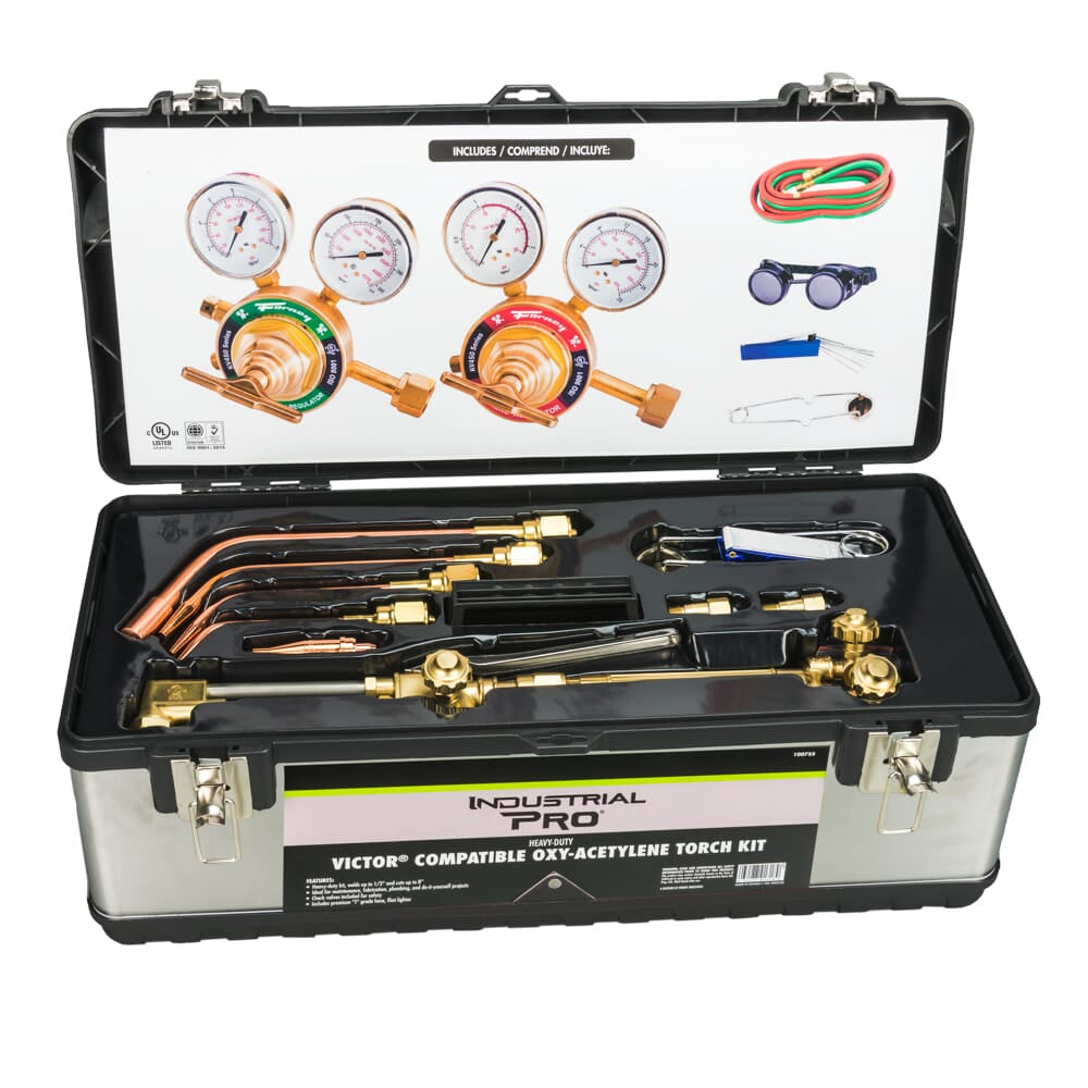 Heavy Duty Deluxe Cutting, Welding, and Heating Kit Outfit