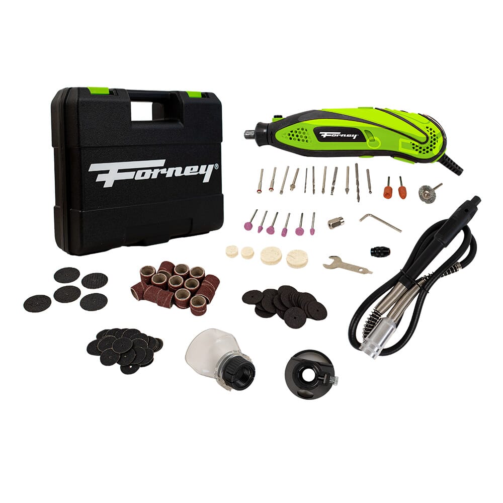 Forney® Variable Six-Speed 1.0 AMP Rotary Tool Kit