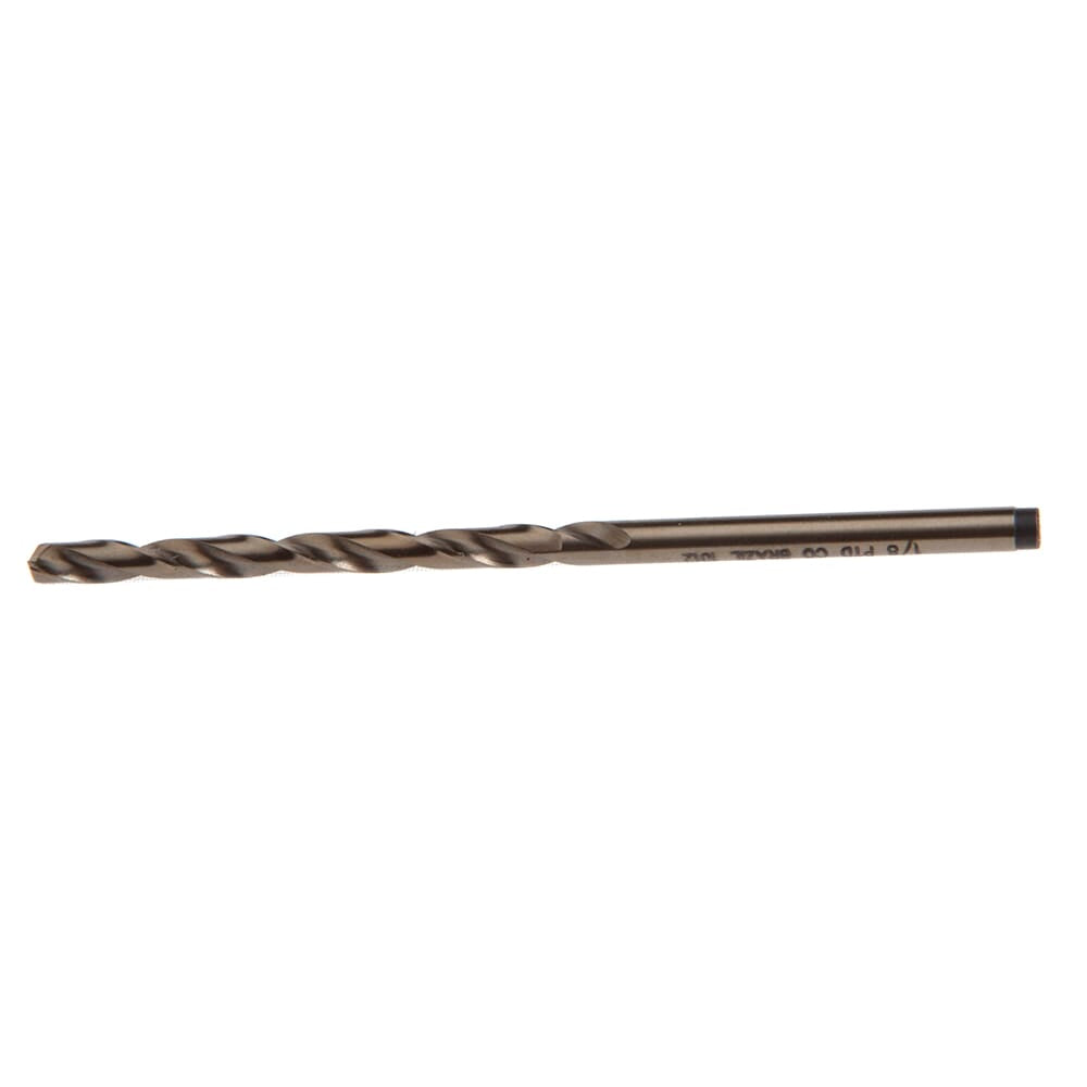 8 Percent Cobalt Drill Bit, 135 Degree Split Point, 1/8 in