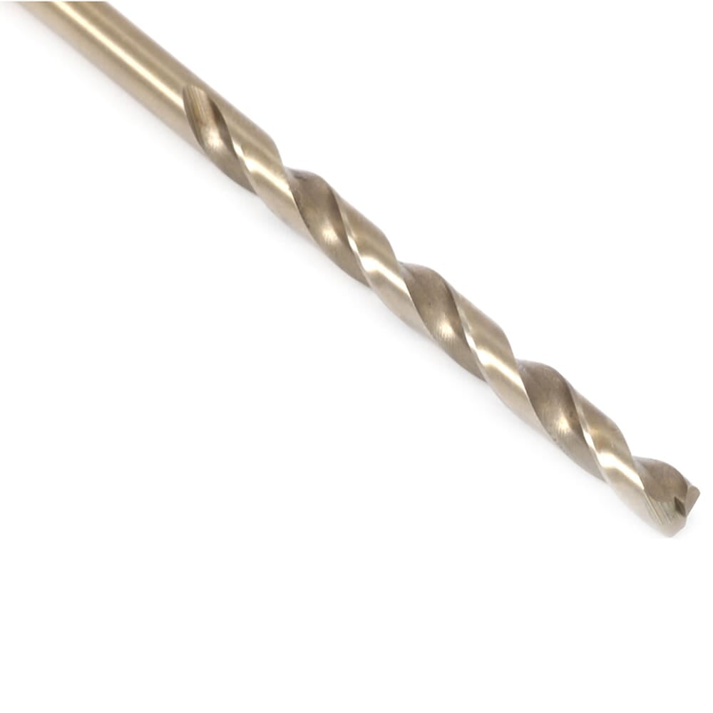 8 Percent Cobalt Drill Bit, 135 Degree Split Point, 3/16 in