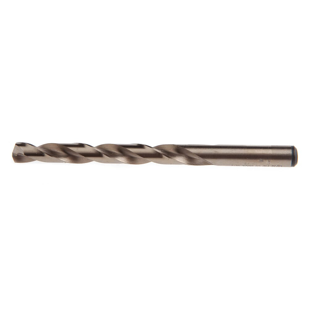 8 Percent Cobalt Drill Bit, 135 Degree Split Point, 13/32 in
