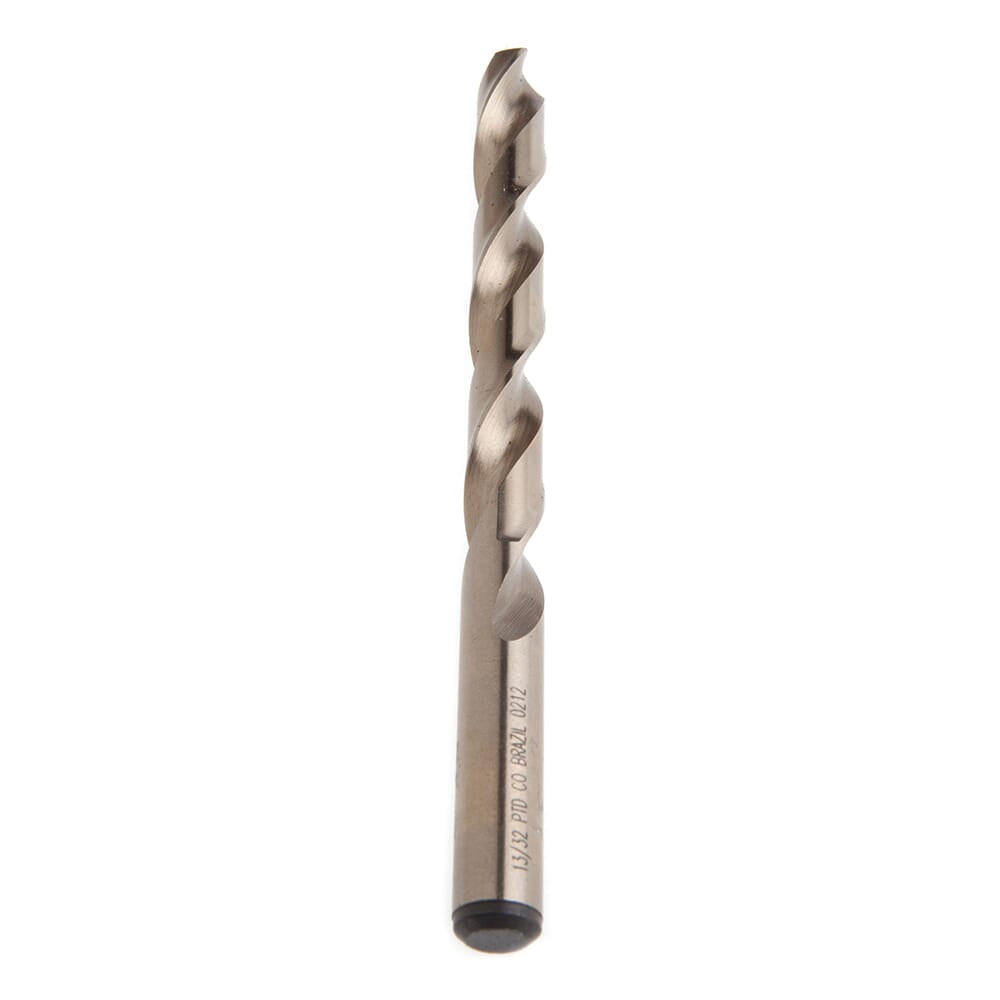 8 Percent Cobalt Drill Bit, 135 Degree Split Point, 13/32 in