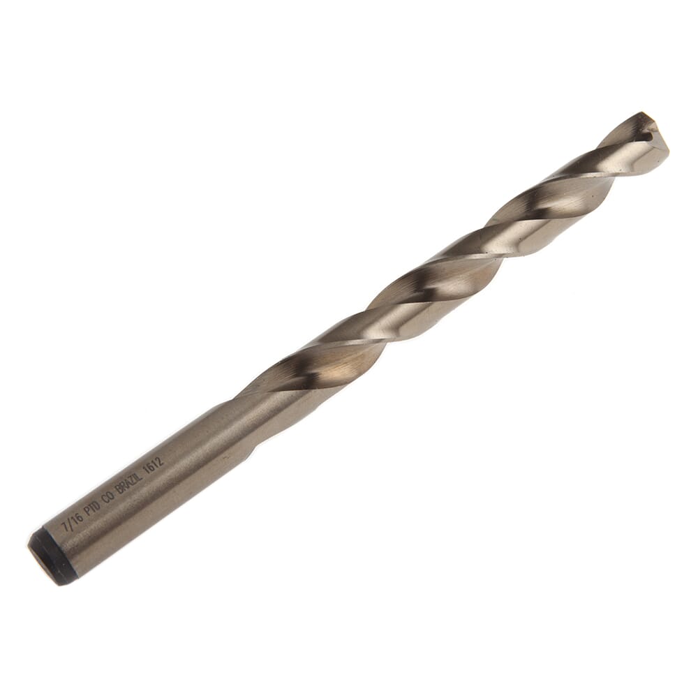 8 Percent Cobalt Drill Bit, 135 Degree Split Point, 7/16 in