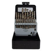 21-Piece 8 Percent Cobalt Drill Bit Set, 135 Degree Split Point (1/16 in - 3/8 in x 64ths)