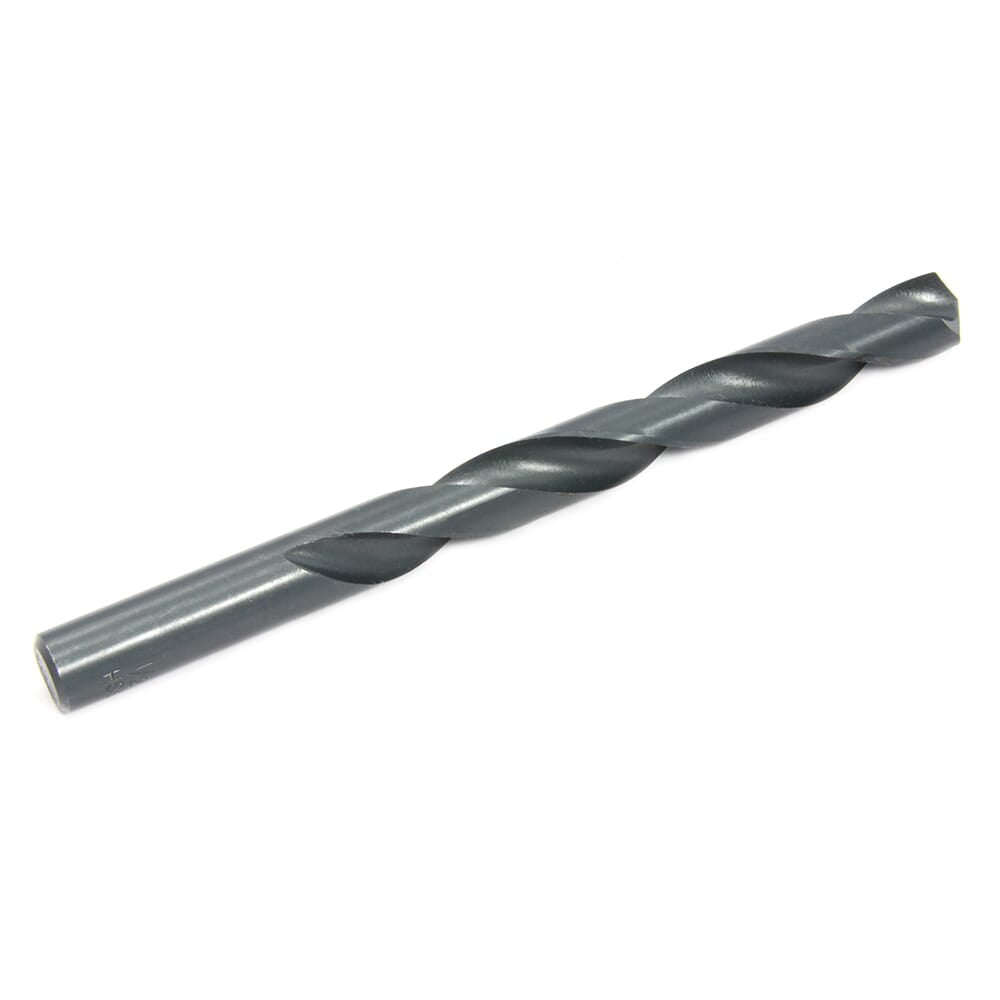Jobber Length Drill Bit, High Speed Steel (HSS), 135 Degree Split Point, 1/2 in