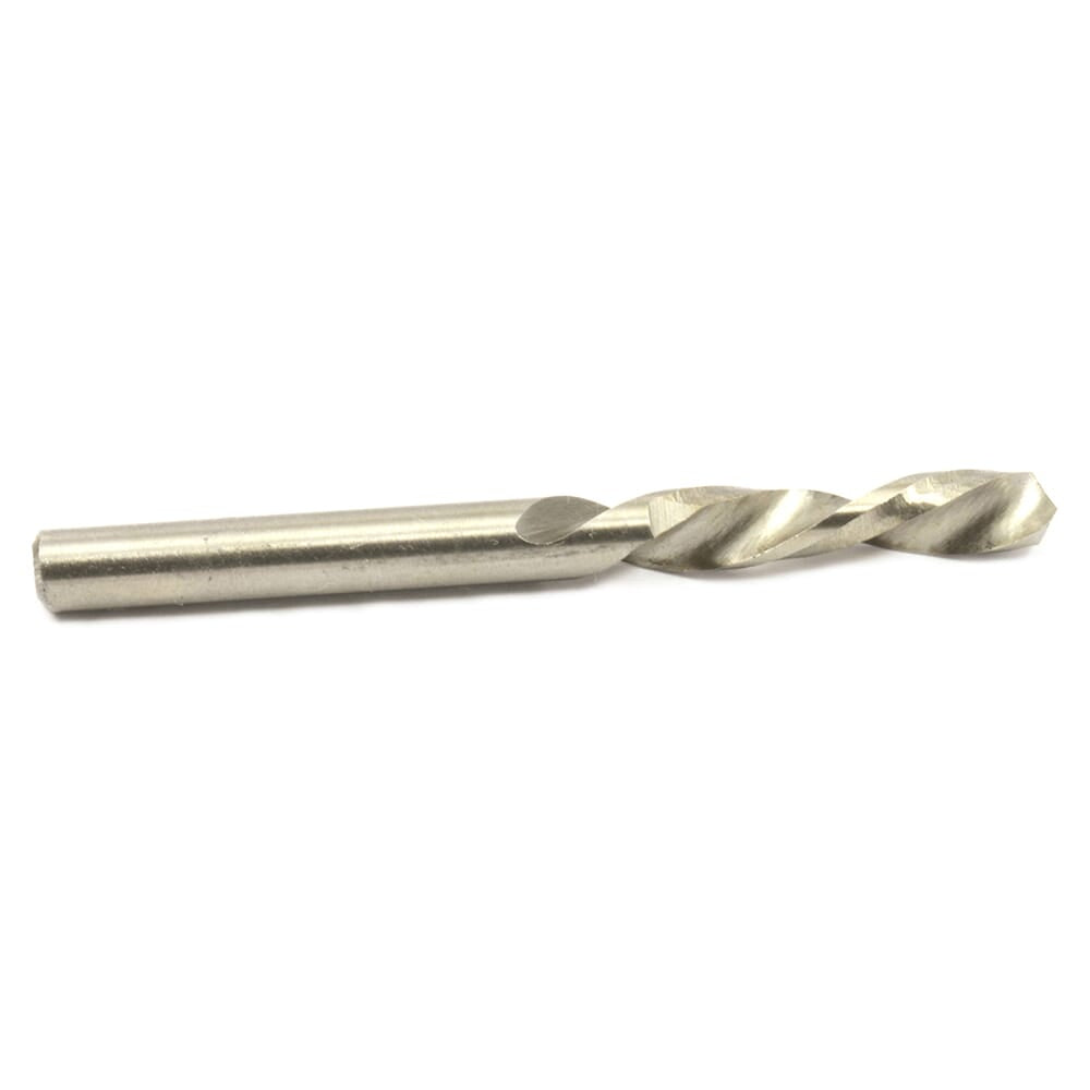 Stubby Left Hand Drill Bit, High Speed Steel (HSS), 3/16 in