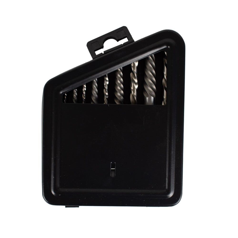 Forney 10-Piece Left Hand Drill Bit and Screw Extractor Set