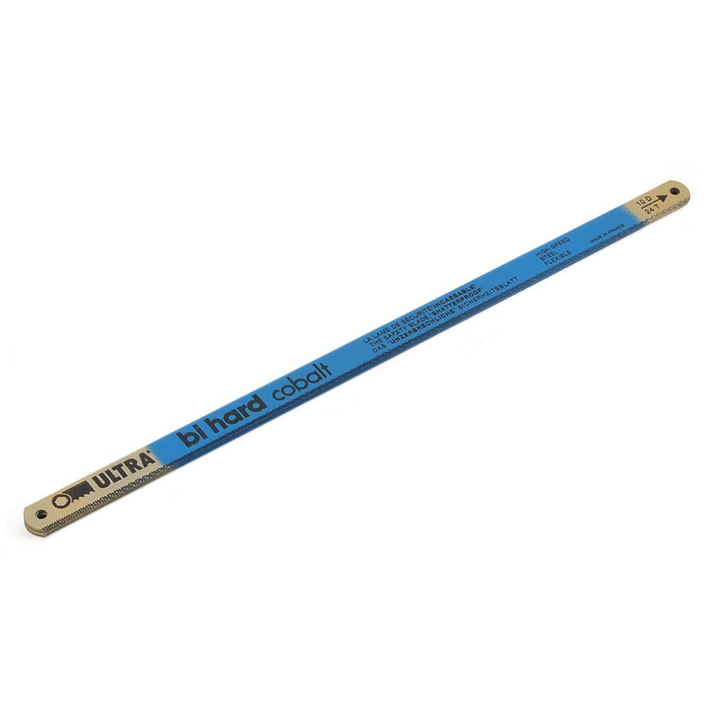 Cobalt Bi-Metal Hacksaw Blade, 12 x 24 Tooth, 10-Pack
