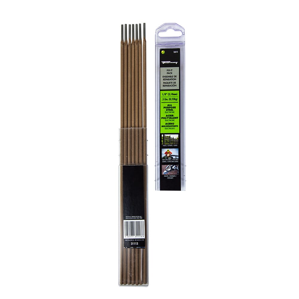 All-Purpose Steel 1/8" x 14" Electrode - 1/2 lb