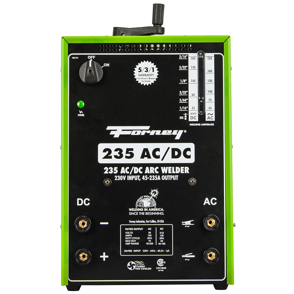 Forney®  235 AC/DC Stick Welder, 230V