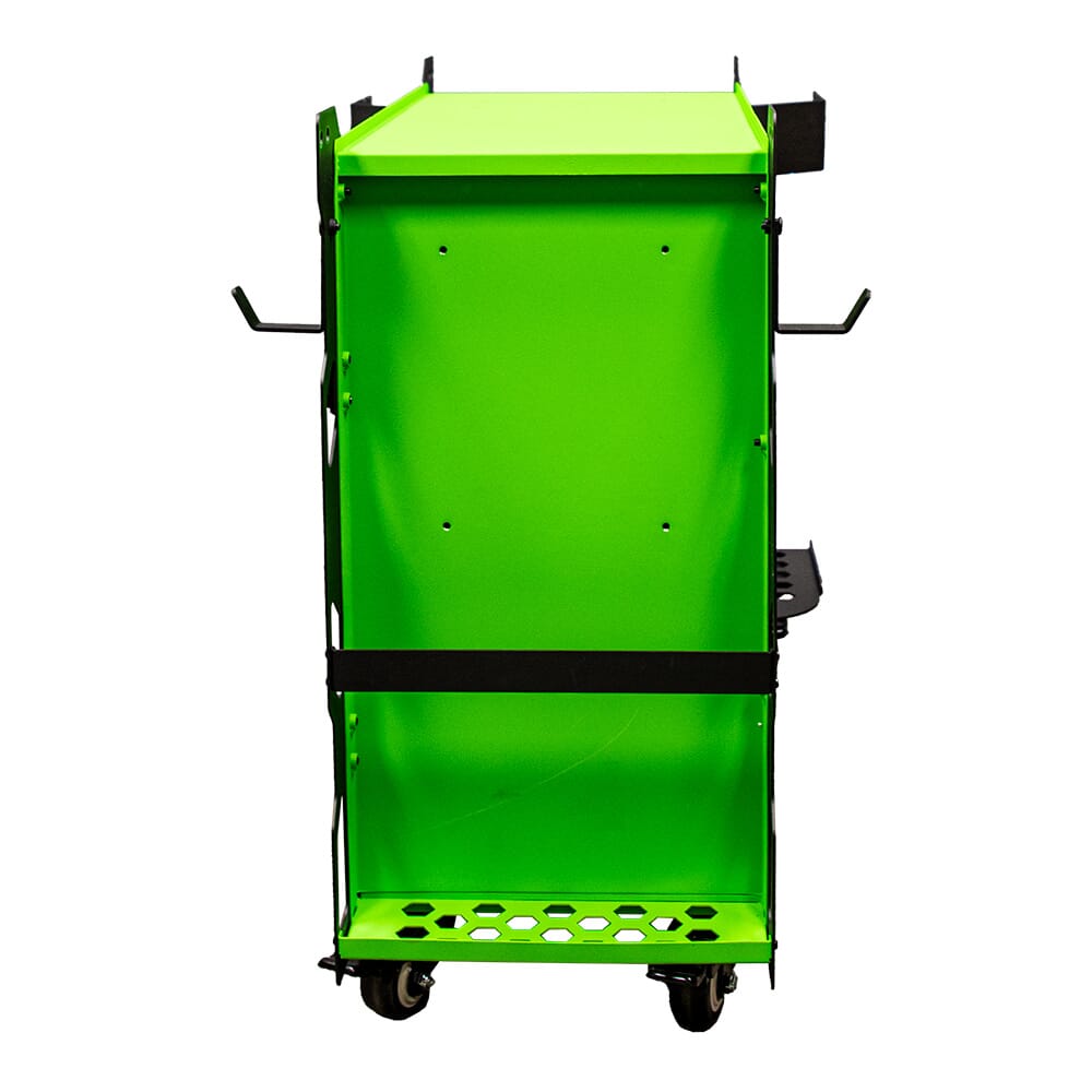 Dual-Cylinder Cabinet Cart