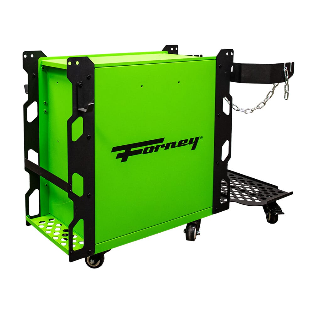Dual-Cylinder Cabinet Cart
