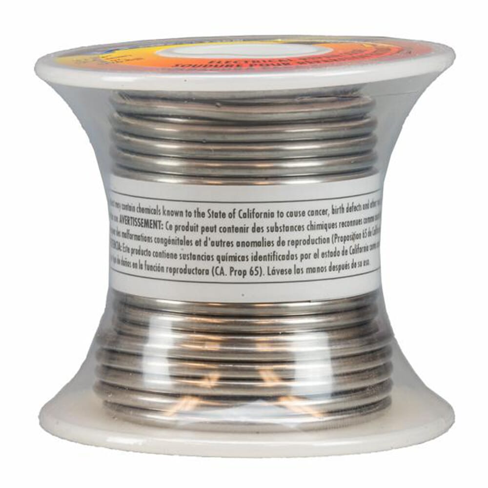 Solder, Electrical Repair, Rosin Core, 3/32 in, 8 Ounce