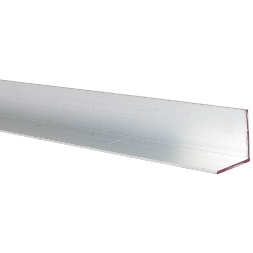 Aluminum Angle Stock, 1-1/2 in x 1/8 in x 4ft