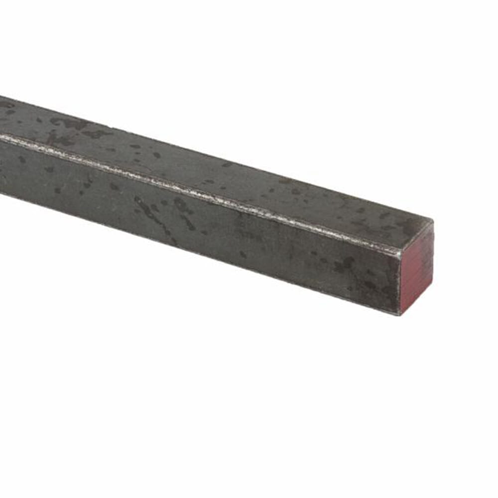 Square Hot Rolled Key Stock, 1/2 in x 3ft