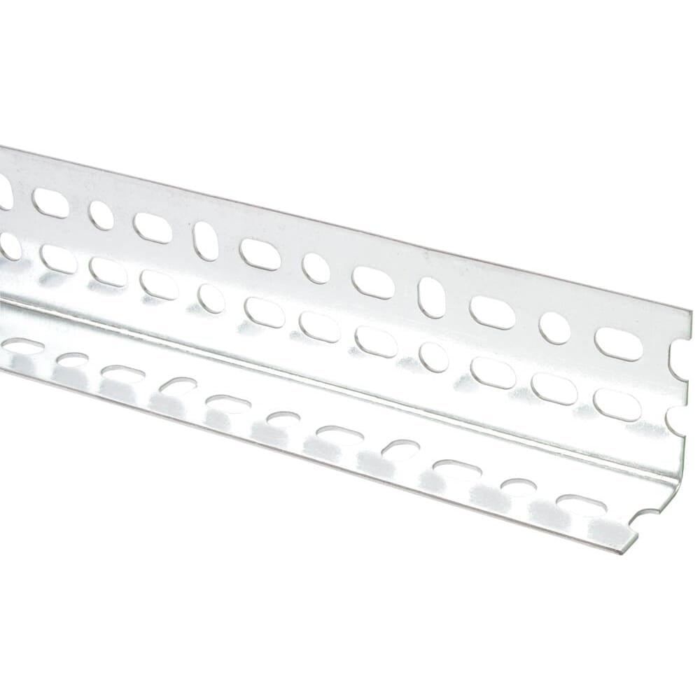 Slot Angle Plated, 2-1/4 in x 1-1/2 in x 3ft